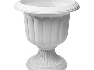 Classic Urn White 14"