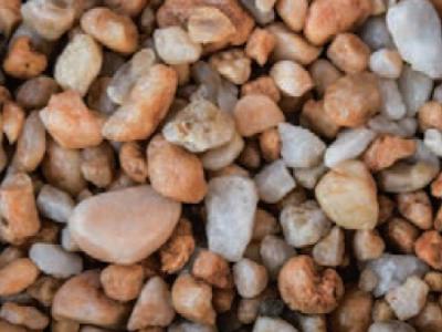 Pea Gravel Bagged Stone 1/2" 0.5 Cu. Ft.