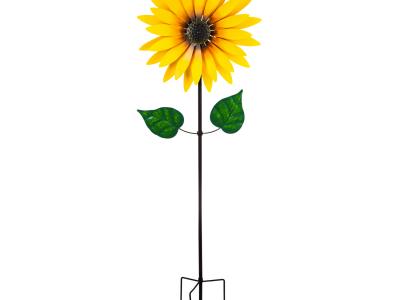 Sunflower Statement Spinner 75" H
