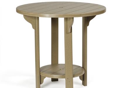 #742B 42" Round Table Bar Standard 42"Dia x 39"H