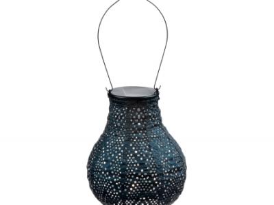 Bulb Ikat Battery Lantern